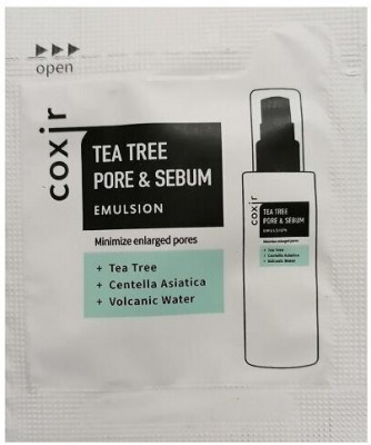 Эмульсия для лица Tea Tree Pore & Sebum Emulsion, 2мл Coxir