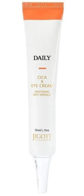 Крем для области вокруг глаз с экстрактом центеллы азиатской Daily Cica Eye Cream, 50мл Jigott
