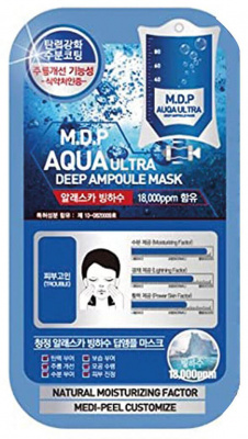 Маска для лица ультра увлажняющая Aqua Ultra Deep Ampoule Mask, 25мл MEDI-PEEL