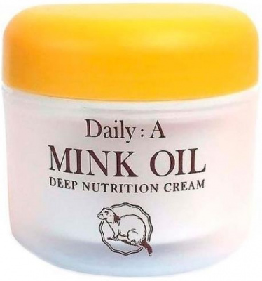 Крем для лица питательный Daily A Mink Oil Deep Nutrition Cream, 50г Deoproce