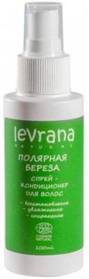 Спрей-кондиционер для волос "Полярная Берёза", мини, 100мл Levrana