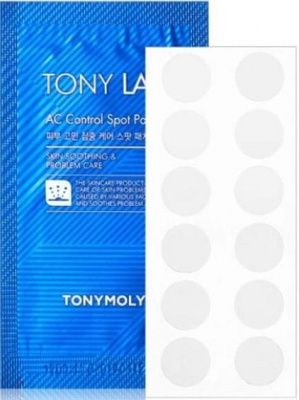 Патчи для проблемной кожи Tony Lab Ac Control Spot Patch, 12шт Tony Moly