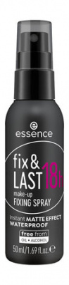 Спрей для фиксации макияжа  Fix & Last 18h Make-up, 50мл Essence