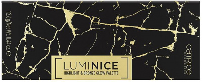 Палетка для макияжа: бронзер и хайлайтеры Luminice Highlight & Bronze Glow Palette, 020 Feel Gold Catrice