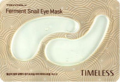Патчи для век ферментированные с улиточным экстрактом Timeless Ferment Snail Eye Mask Tony Moly