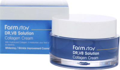 Крем с коллагеном Dr-V8 Solution Collagen Cream, 50мл FarmStay
