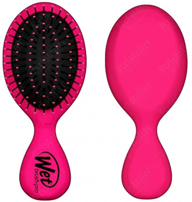Щетка для спутанных волос мини размера (розовый) Lil Pink Punchy Wet Brush
