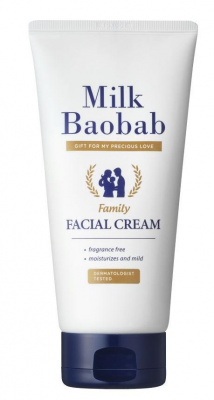 Крем для лица Family Facial Cream, 160г Milk Baobab