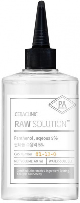 Сыворотка универсальная успокаивающая Ceraclinic Raw Solution Panthenol 5%, 60мл Evas