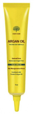 Масло-сыворотка для волос Argan Oil Protein Hair Ampoule, 15мл Evas