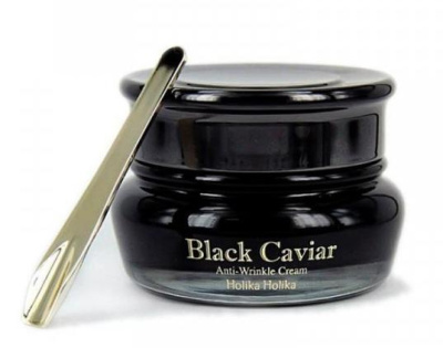 Крем для лица лифтинг Black Caviar Anti-wrinkle Cream, 50мл Holika Holika