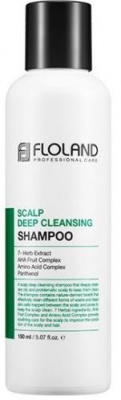 Шампунь для волос с кислотами Scalp Deep Cleansing Shampoo, 150мл  Floland