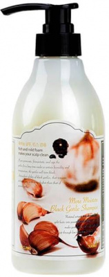 Шампунь для волос с чёрным чесноком More Moisture Black Garlic Shampoo, 500мл 3W Clinic