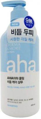 Шампунь для волос AHA Cooling Dandruff Care Shampoo, 600мл Derma & More
