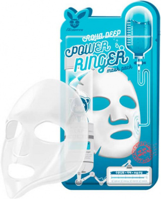 Маска для лица увлажняющая с гиалуроновой кислотой Deep Power Ringer Mask , Aqua Elizavecca