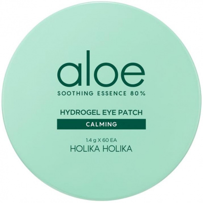 Патчи гидрогелевые успокаивающие Aloe Soothing Essence 80% Patch Holika Holika