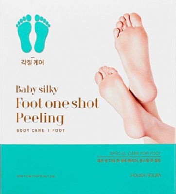 Пилинг жидкий для ног Baby Silky Foot One Shot Peeling, 40мл Holika Holika