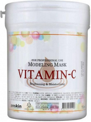 Маска альгинатная с витамином С Vitamin-C Modeling Mask, банка, 700 мл  Anskin