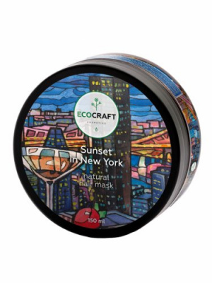 Маска для блеска волос "Закат в Нью-Йорке", 150г Ecocraft