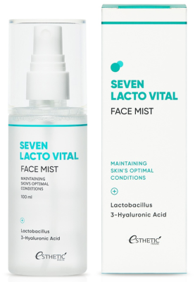 Спрей для лица с лактобактериями и гиалуроновой кислотой Seven Lacto Vital Face Mist, 100мл Esthetic House