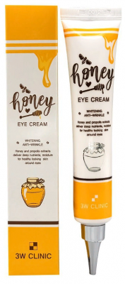 Крем для век питательныйс экстрактом меда Honey Eye Cream, 40мл 3W Clinic