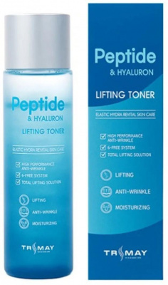 Тонер для лица Peptide&Hyaluronic Lifting Toner, 210мл Trimay