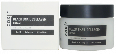 Крем для лица питательный Black Snail Collagen Cream, 50мл Coxir