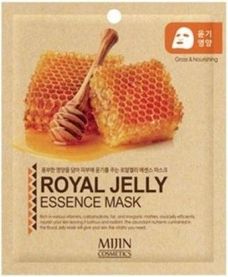 Маска тканевая Essence Mask Royal Jelly, маточное молочко, 25г Mijin