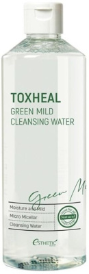 Жидкость для снятия макияжа Toxheal Green Mild Cleansing Water, 530мл Esthetic House