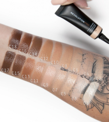 Консилер Full Cover Camouflage Concealer, 8,5г Revolution PRO