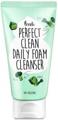 Пенка для умывания с детокс эффектом Perfect Clean Daily Foam Cleanser, 150г Prreti