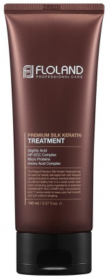 Маска-бальзам для волос Premium Silk Keratin Treatment, 150мл  Floland