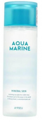 Тонер для лица увлажняющий минеральный Aqua Marine Mineral Skin, 180мл A'Pieu