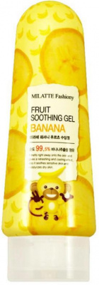 Гель для лица и тела многофункциональный Fashiony Fruit Soothing Gel, Banana Milatte