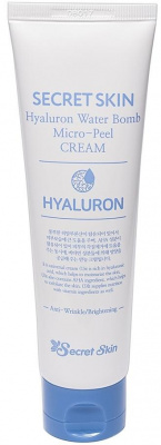 Крем для лица гиалуроновый Hyaluron Water Bomb Micro Peel Cream, 70г Secret Skin