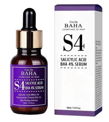 Сыворотка для лица Salicylic Acid 4% Serum, 30мл Cos De Baha