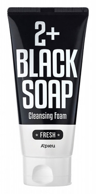 Пенка для лица Fresh Blacksoap 2+ Cleansing Foam, 130мл A'Pieu