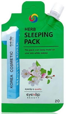 Маска для лица ночная Herb Sleeping Pack, 20г Eyenlip