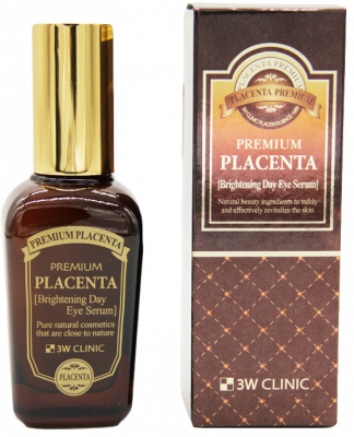 Сыворотка для век Premium Placenta Brightening Day Eye Serum, 50мл 3W Clinic