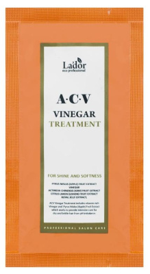 Маска для волос с яблочным уксусом ACV Vinegar Treatment, 10мл Lador