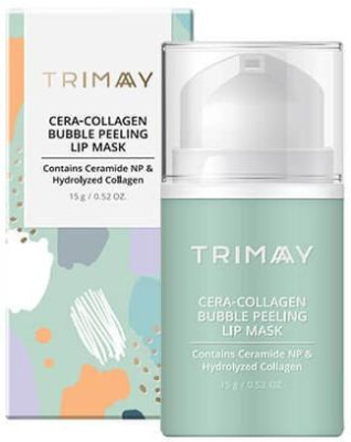 Маска-пилинг для губ Cera-Collagen Bubble Peeling Lip Mask, 15мл Trimay