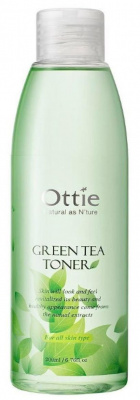 Тонер для лица с зеленым чаем Green Tea Toner, 200мл Ottie