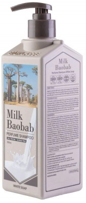 Шампунь Perfume Shampoo White Soap, 500мл Milk Baobab