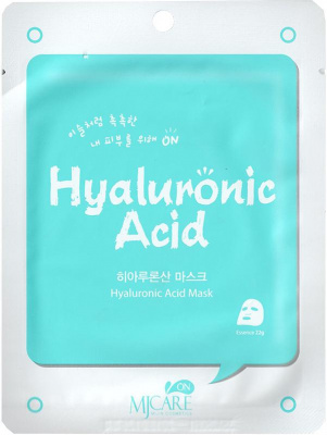 Маска тканевая On Hyaluronic Acid Mask Pack,с гиалуроновой кислотой, 22г Mijin