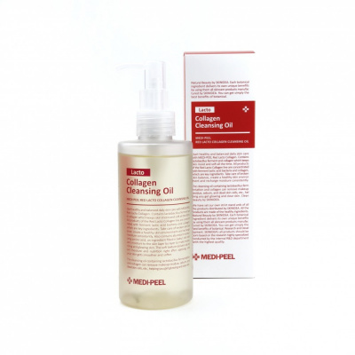 Гидрофильное масло с лактобактериями и коллагеном Red Lacto Collagen Cleansing Oil, 200мл MEDI-PEEL