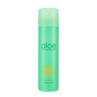 Спрей солнцезащитный Aloe Ice Cooling Sun Spray SPF 50+ PA++++,100мл Holika Holika