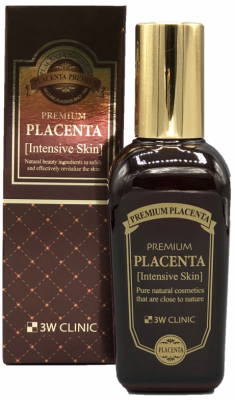 Тонер для лица омолаживающий с экстрактом плаценты Premium Placenta Intensive Skin, 145мл 3W Clinic
