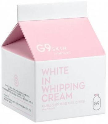 Крем для лица осветляющий с экстрактом молочных протеинов G9 White In Whipping Cream, 50г Berrisom