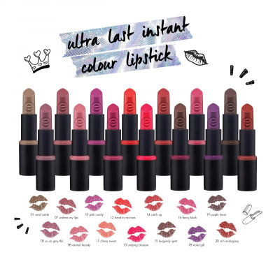Помада губная Ultra Last Instant Colour Lipstick Essence