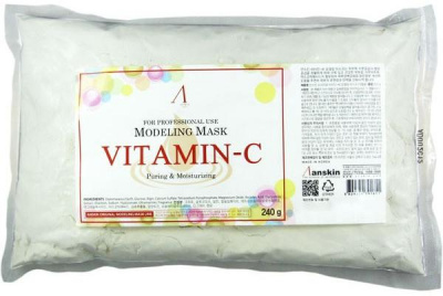 Маска альгинатная с витамином С Vitamin-C Modeling Mask, Refill, пакет, 240 г  Anskin